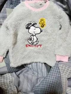 PEANUTS スヌーピー トレーナー 110cm グレー