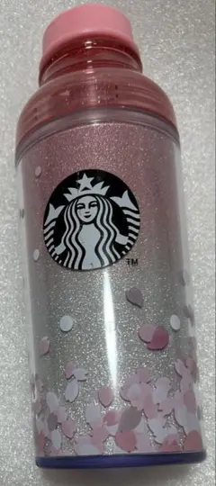 スターバックス　SAKURA2022 ボトルシャイニーペタル　さくら柄ボトル