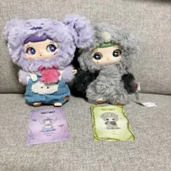 【WEIWEI】 インナーワールドぬいぐるみフィギュア 2点セット