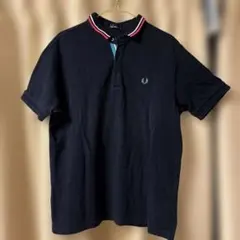 FRED PERRY ポロシャツ ネイビー Lサイズのサムネイル