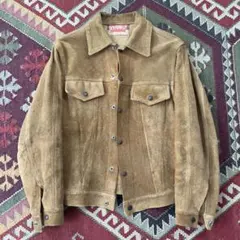 m*n様 50s penney's レーヨン ジャケット ヴィンテージ ブラウン