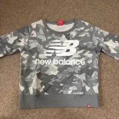new balance 迷彩柄トレーナー Mサイズ