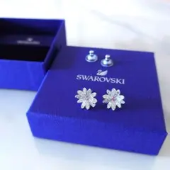 新品SWAROVSKI Eternal Flower ピアス スワロフスキーのサムネイル