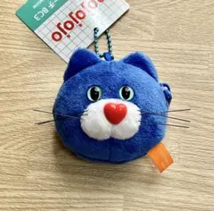 mojojojo フェイスポーチ　BC3 Nicky 青ネコ
