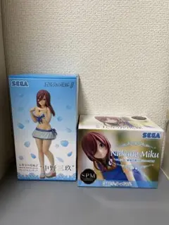 五等分の花嫁　中野三玖　フィギュア2種セットのサムネイル