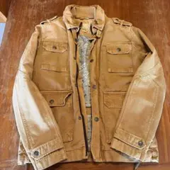 DIESEL ミリタリー風ジャケット Sサイズ ベージュ