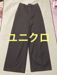 ゴム ワイドパンツ