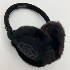 シャネル きらきらカメリア イヤーマフ 耳あて ブラック シャネル きらきらカメリア イヤーマフ 耳あて ブラック 楽天