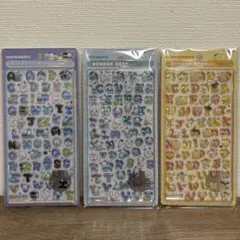 【正規品】ボンボンドロップシール サンリオ文字 3点セット