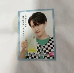 POTATO 2024年8月号 川島如恵留 嶋崎斗亜 メッセージカード