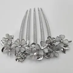 和装 髪飾り 髪留め ヘアコーム かんざし 花 フラワー ヘアアクセサリー