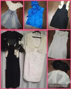 まとめ売り ♡ ドレス　ワンピース　ボレロ　膝丈　シルク　デニム　結婚式　春 夏