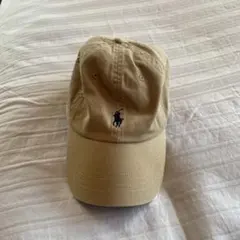 未使用 ラルフローレンキャップ ベージュ サイズフリー