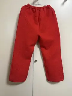 vintage 70's ポリパンツ　赤　ヴィンテージのサムネイル