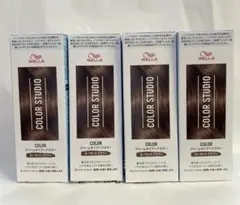 【新品未開封】Wella カラースタジオ ルーセントブラウン60g 4箱セットのサムネイル