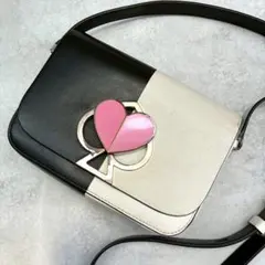 ✨美品✨ケイトスペード ショルダーバッグ ニコラ ツイストロック バイカラー