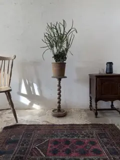 年末・年始SALE サイドテーブル　フラワースタンド　花台　剥離