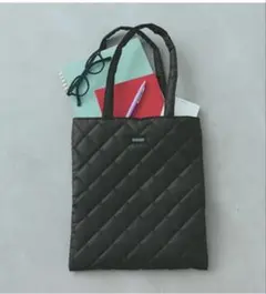 マッキントッシュ　フィロソフィー　洗練ブラウンキルティングトート