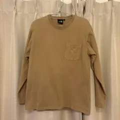 THE NORTH FACE ベージュ ポケット付き Tシャツ Sのサムネイル