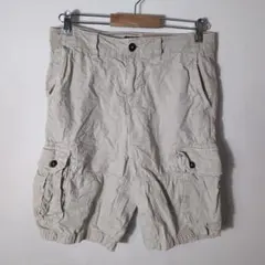 AMERICANEAGLE カーゴハーフパンツ クリーム カジュアル アウトドアのサムネイル