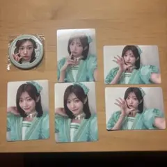 板倉かなちゃんの缶バッジ＋トレカ5枚