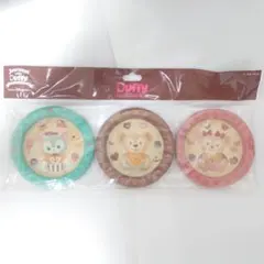 ダッフィー　ジェラトーニ　シェリーメイ　コースターセット