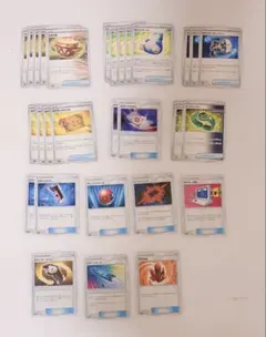 大特価セール‼️ポケモンカードグッズトレーナーズカードまとめ売り29枚【プレイ用】