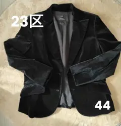 ベロア テーラードジャケット