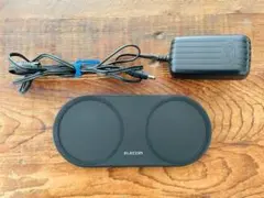 ELECOM W-QA05BK Qi規格対応 ワイヤレス充電器