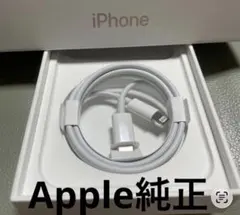 Apple 正規品iphone ライトニングケーブル 充電器 急速 純正品　0