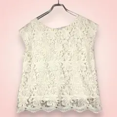クリアインプレッション　袖無し　トップス　花柄　『S』のサムネイル