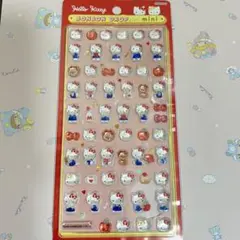 や*ん様 正規品 ボンボンドロップシールmini ハローキティ 赤 クーリア