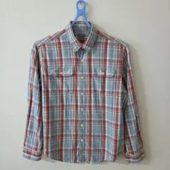 Eddie Bauer チェック柄 長袖シャツ M