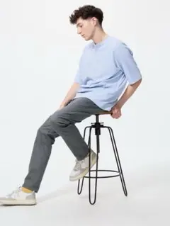 ユニクロ ウルトラストレッチカラージーンズ グレー Sサイズ