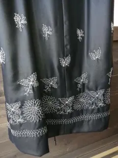 ワンピース　お出かけ　おしゃれ　フォーマル　刺繍