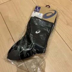 3足セットASICS バスケットボール ソックス ブラック L 27〜29cm