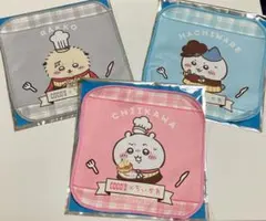 ちいかわ ココス コラボ 第2弾 ミニタオル ちいかわ　ハチワレ ラッコ3枚組