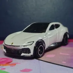 再塗装品　トミカ フェラーリプロサングエ　白