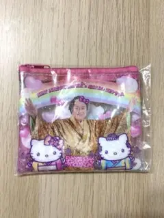 ハローキティ マツケンサンバ クリアラメポーチ