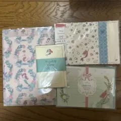 リトルマーメイド レターセット 4点