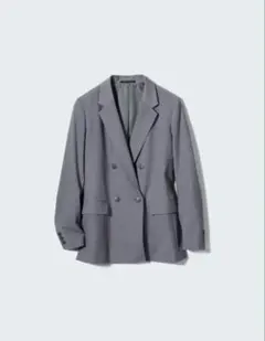 UNIQLO ダブルジャケット グレー L
