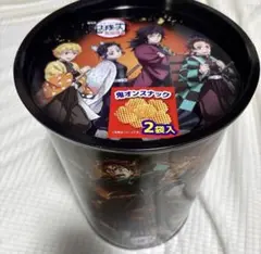 鬼滅の刃 お菓子缶 鬼オンスナック2袋入
