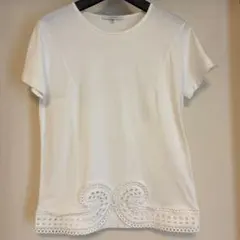 CARVEN カルヴェン レディース 刺繍 レースTシャツ カットソー XSのサムネイル