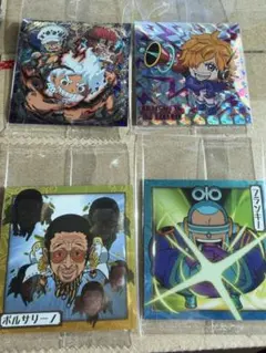 ワンピース大海賊シールウエハースLOG.13 モンキー・D・ルフィ＋その他