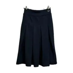 FRED PERRY プリーツスカート ブラック