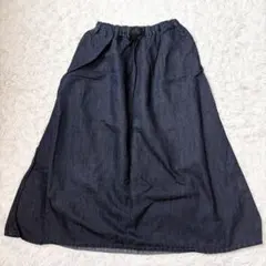 GRAMICCI DENIM & DUNGAREE コラボ ロングスカートのサムネイル