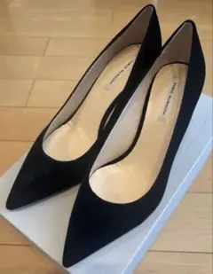 【新品未使用】FABIO RUSCONI ◆ ヴェルヴェットパンプスのサムネイル