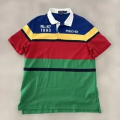 ラルフローレン polo-93 ポロシャツ L RL-67 1993 レア - メルカリ