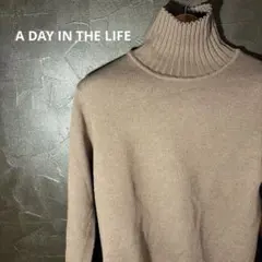ユナイテッドアローズA DAY IN THE LIFE タートルネック ニットのサムネイル