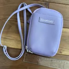 lovetoxic ショルダーバッグ ラベンダー